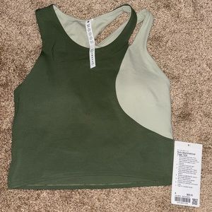 Lululemon NWT Nulu Asymmetrical Yoga Tank